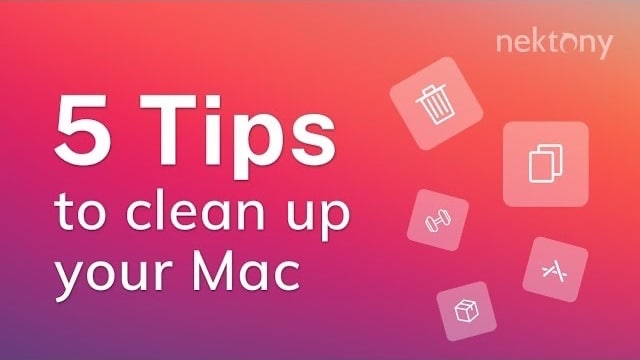 how to clean up your mac