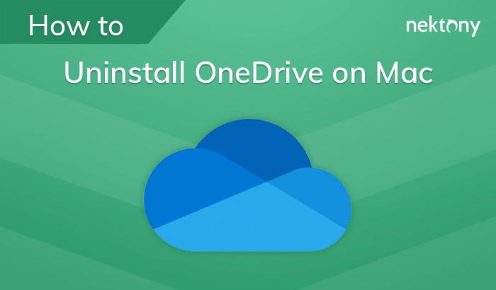 How to uninstall OneDrive from Mac
