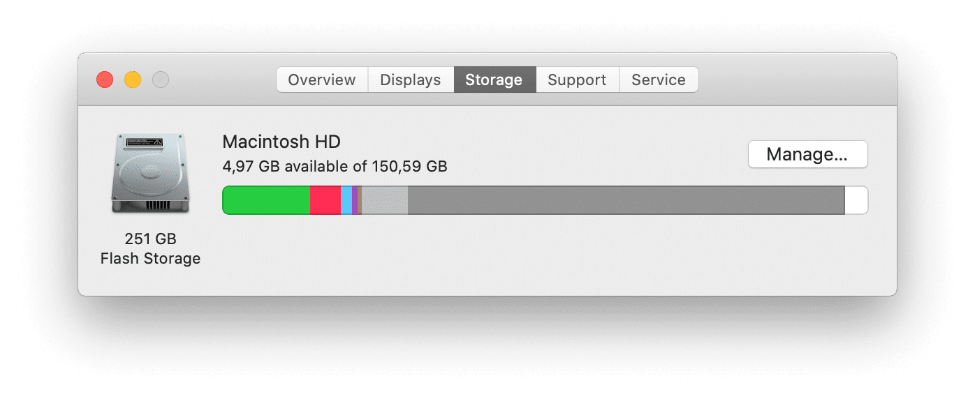 make mac faster optimize storage