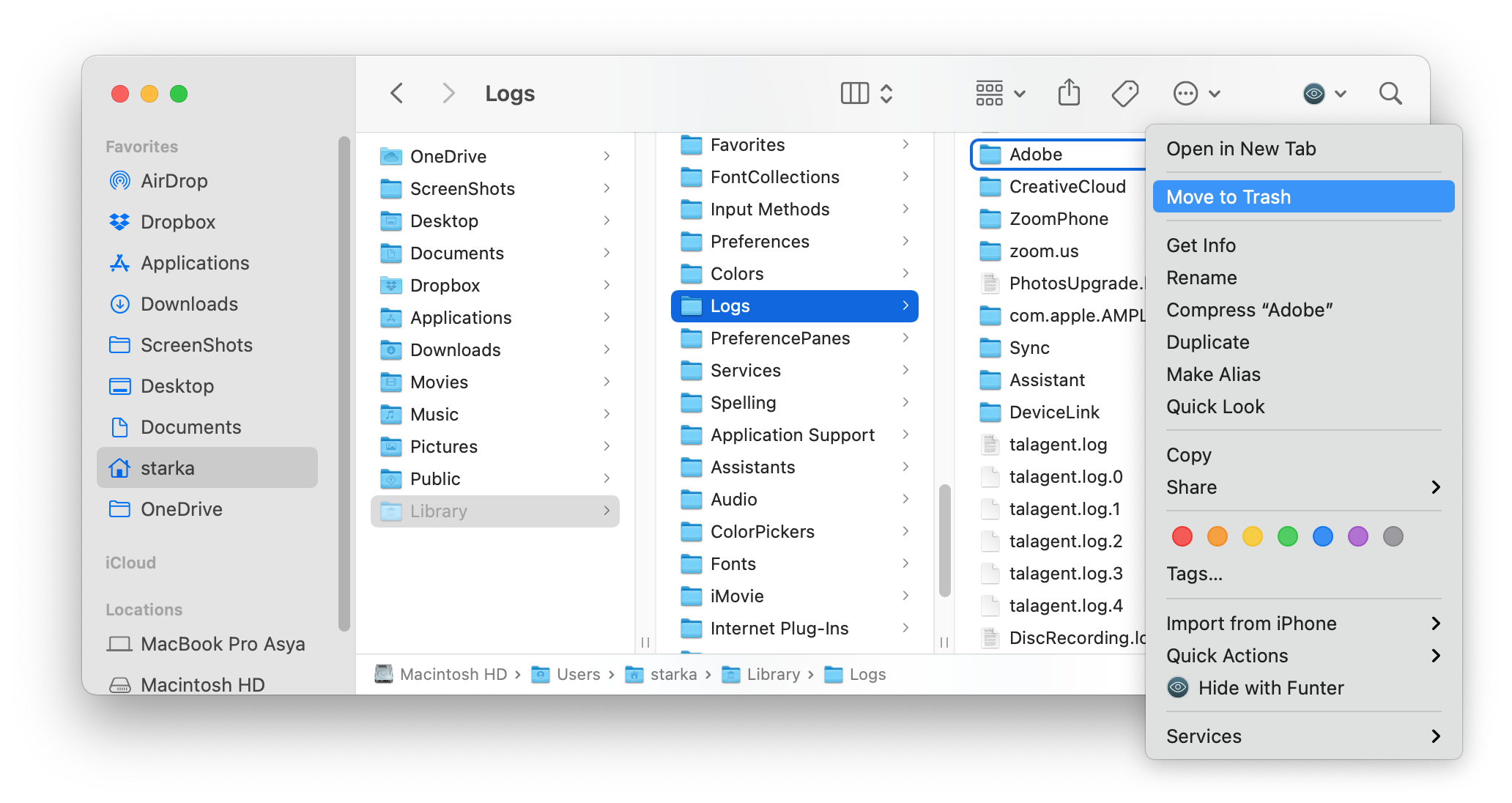 your startup disk is full mac