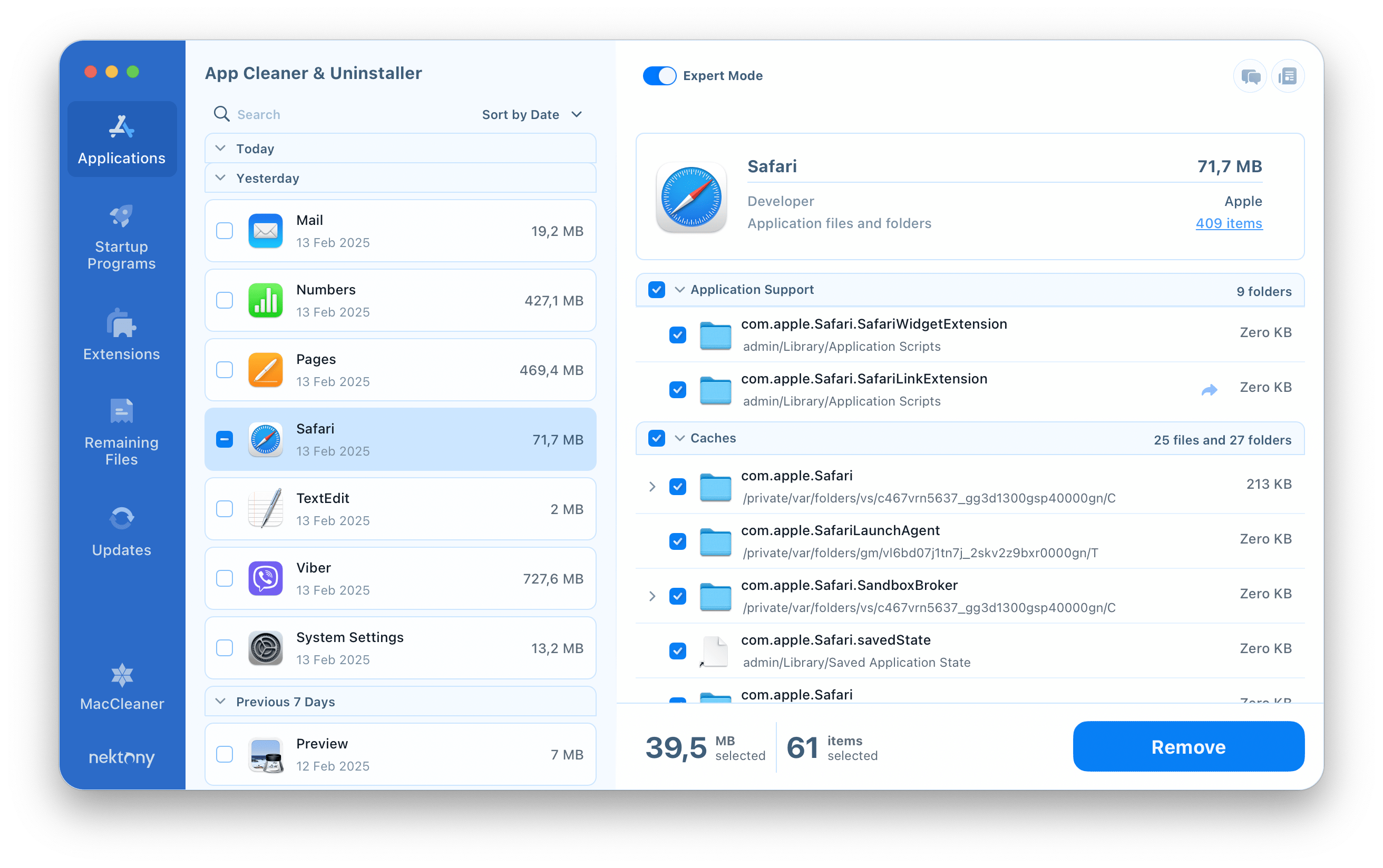 Clear cache of system apps