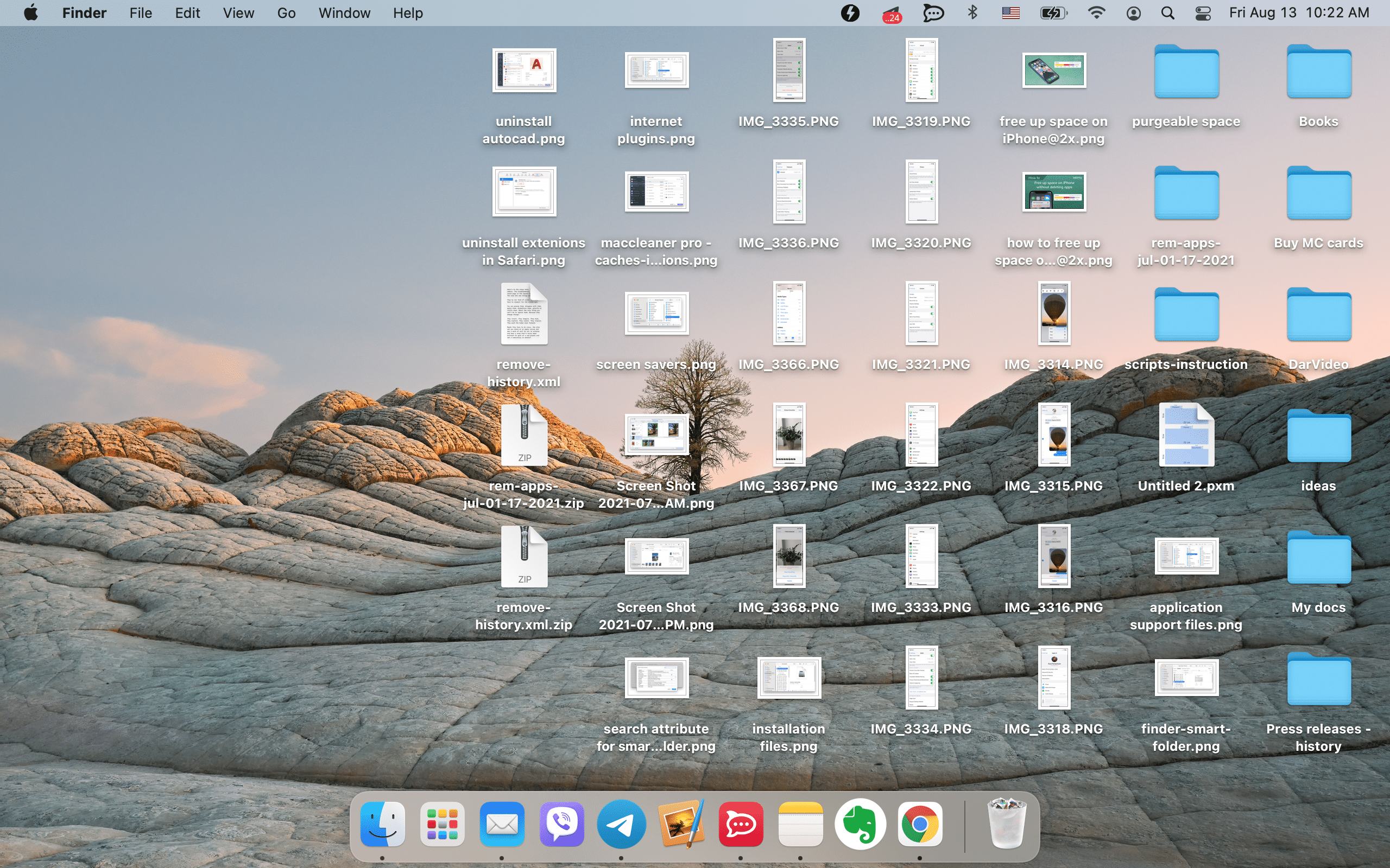 mac os clean up space