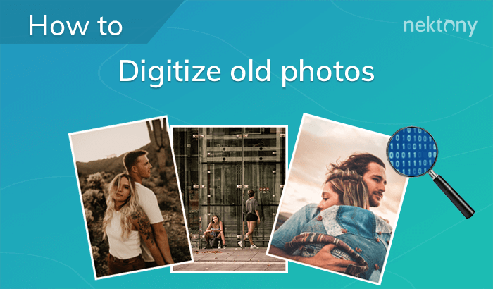 How to digitize photos with minimal loss of quality
