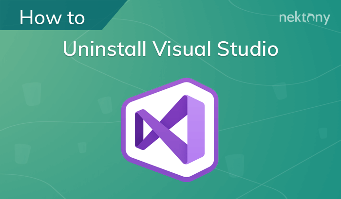 Uninstall Visual Studio on Mac