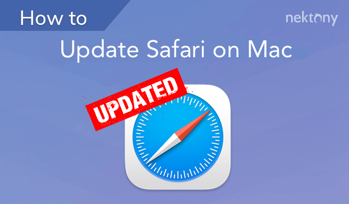 how to update safari in mac