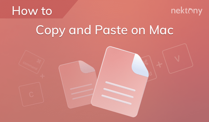 copy and paste on mac