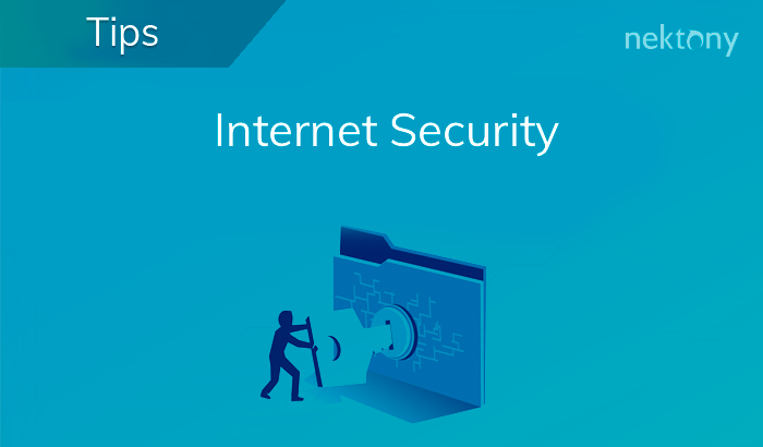 How does a VPN network help with Internet security?