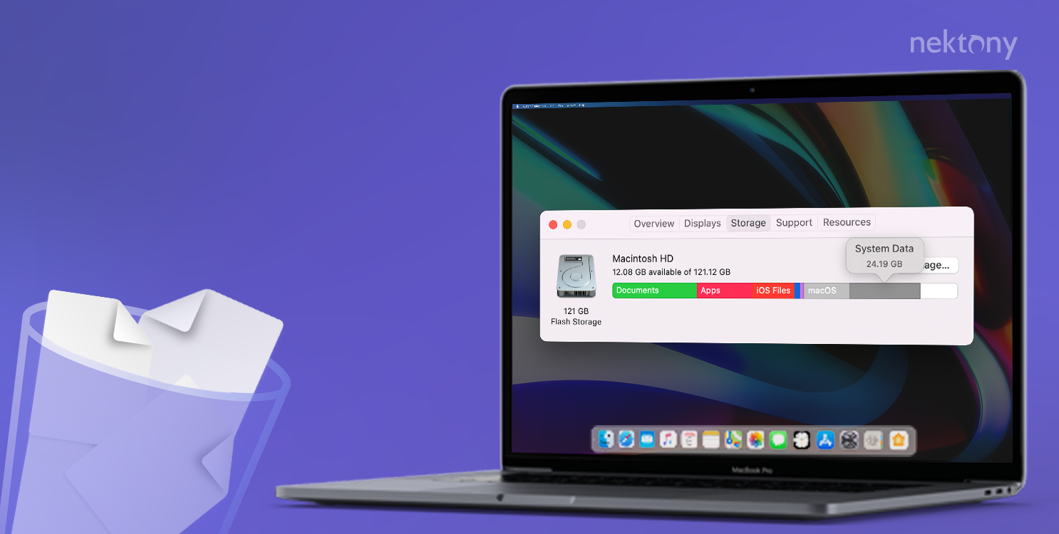 Cómo limpiar el almacenamiento del sistema de tu Mac