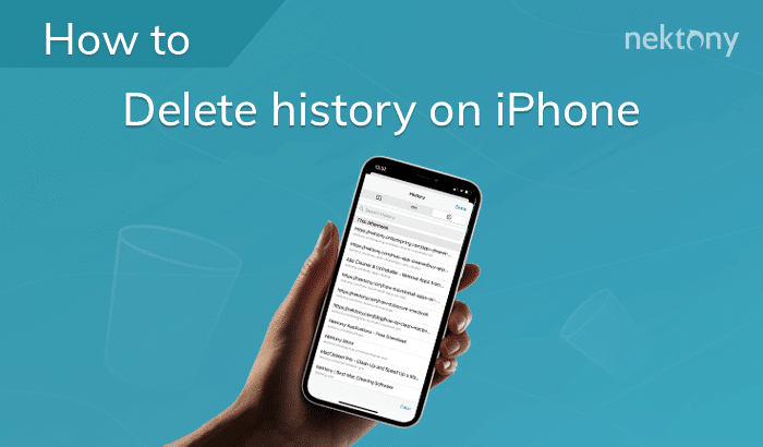 How to delete history on iPhone