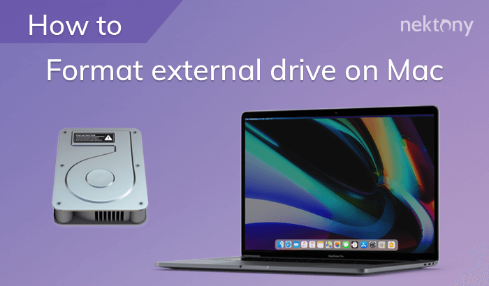 How To Format An External Hard Drive On A Mac Nektony