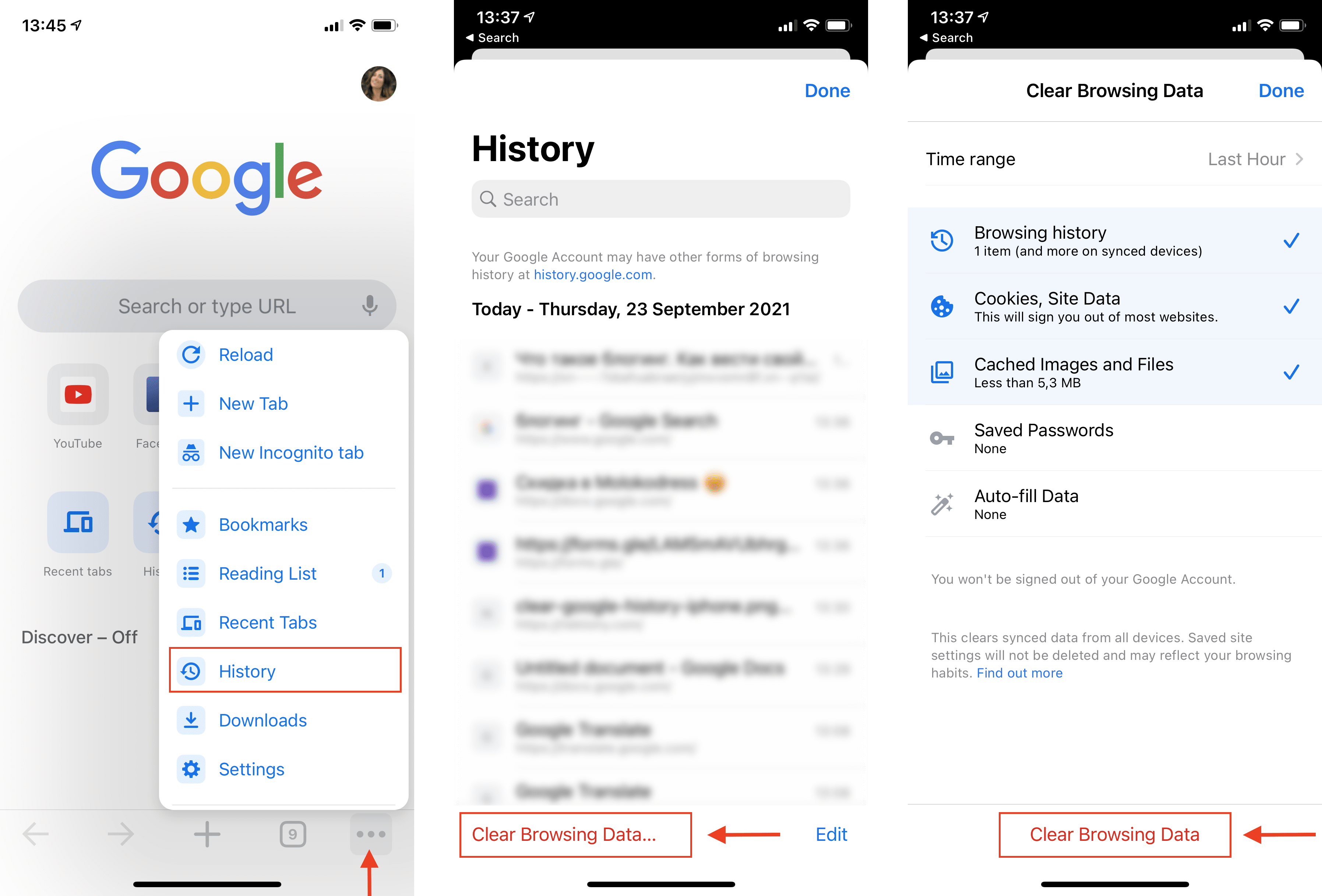 how-to-clear-search-history-on-iphone-youtube