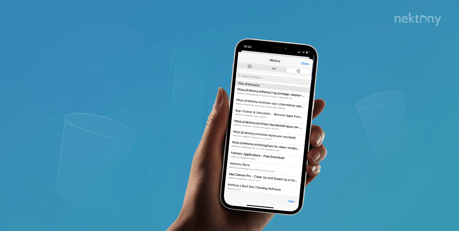 How to Delete Search History on iPhone | Nektony