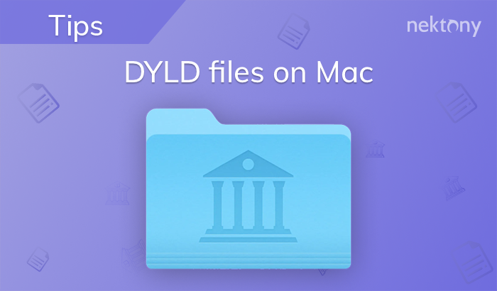 How to figure out when the DYLD library is not loaded on Mac