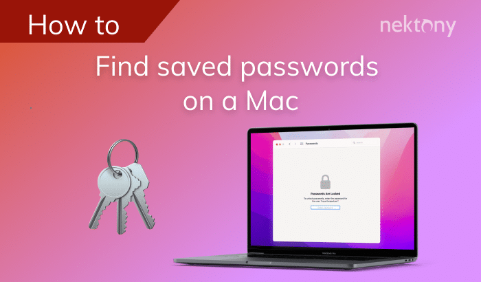 How to find saved passwords on a Mac