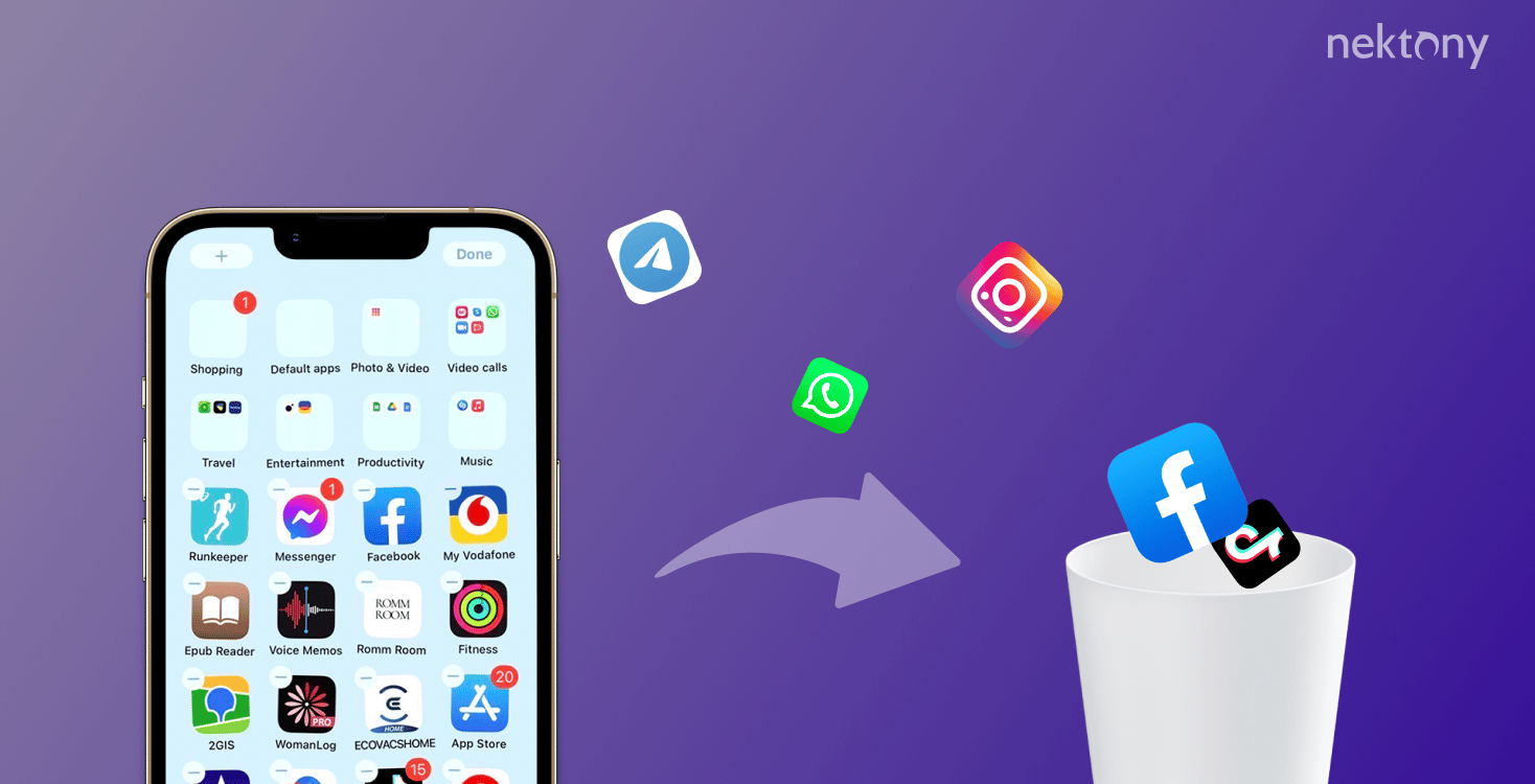 how to delete apps on iphone