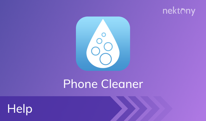 Help - Phone Cleaner