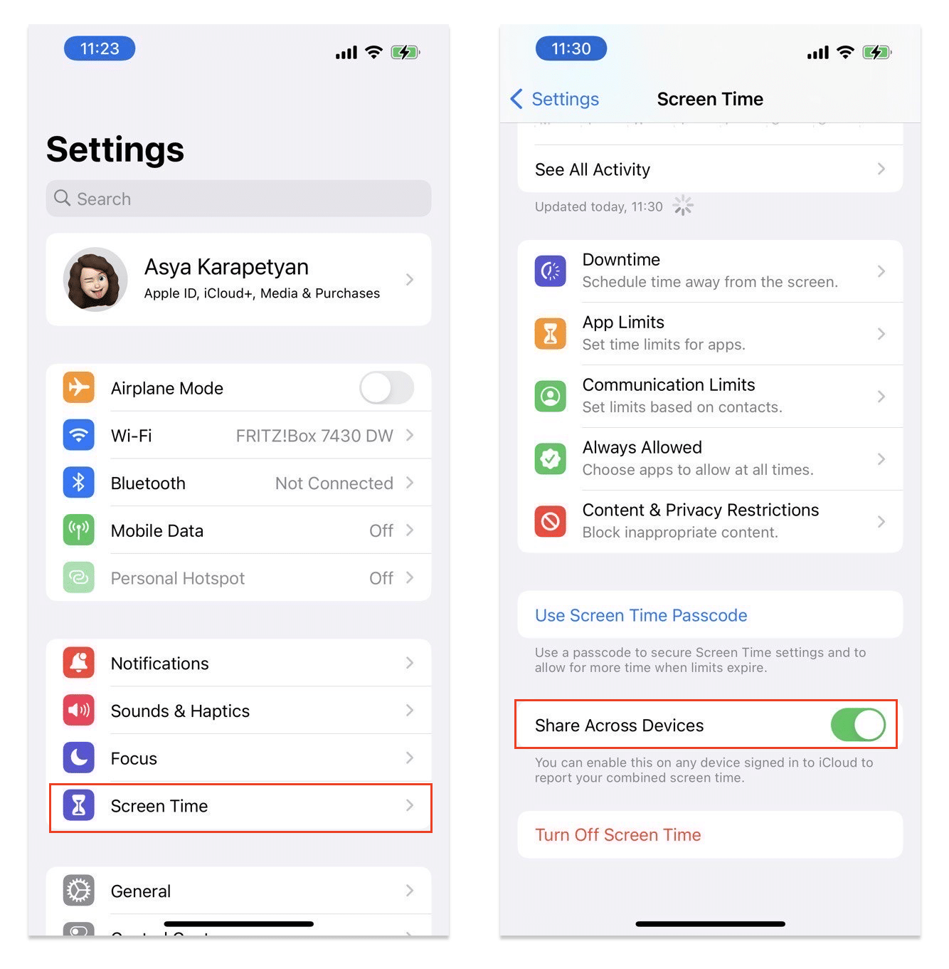 Screen Time on iPhone - See Weekly Time Details | Nektony