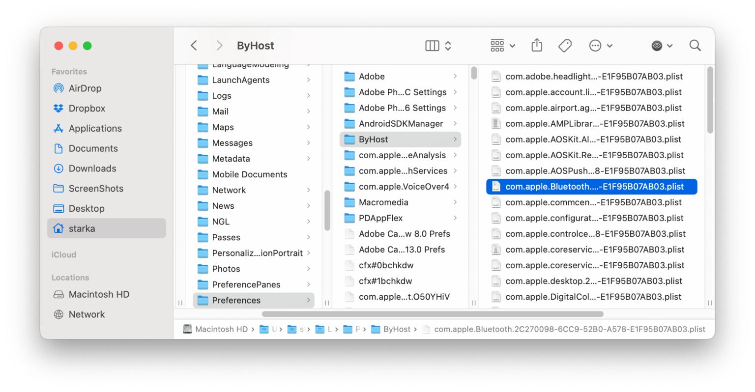 mac restart bluetooth terminal