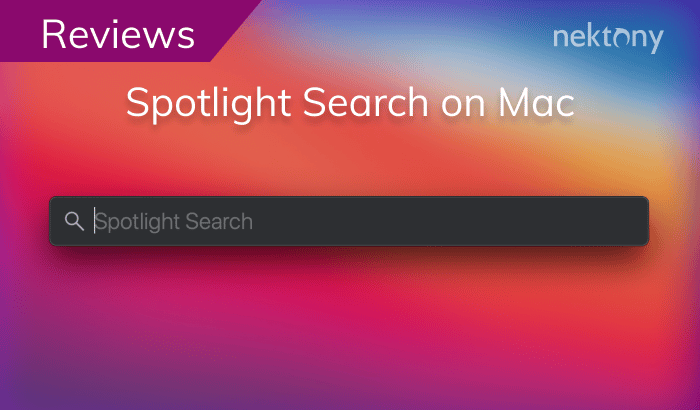 Spotlight Search on Mac