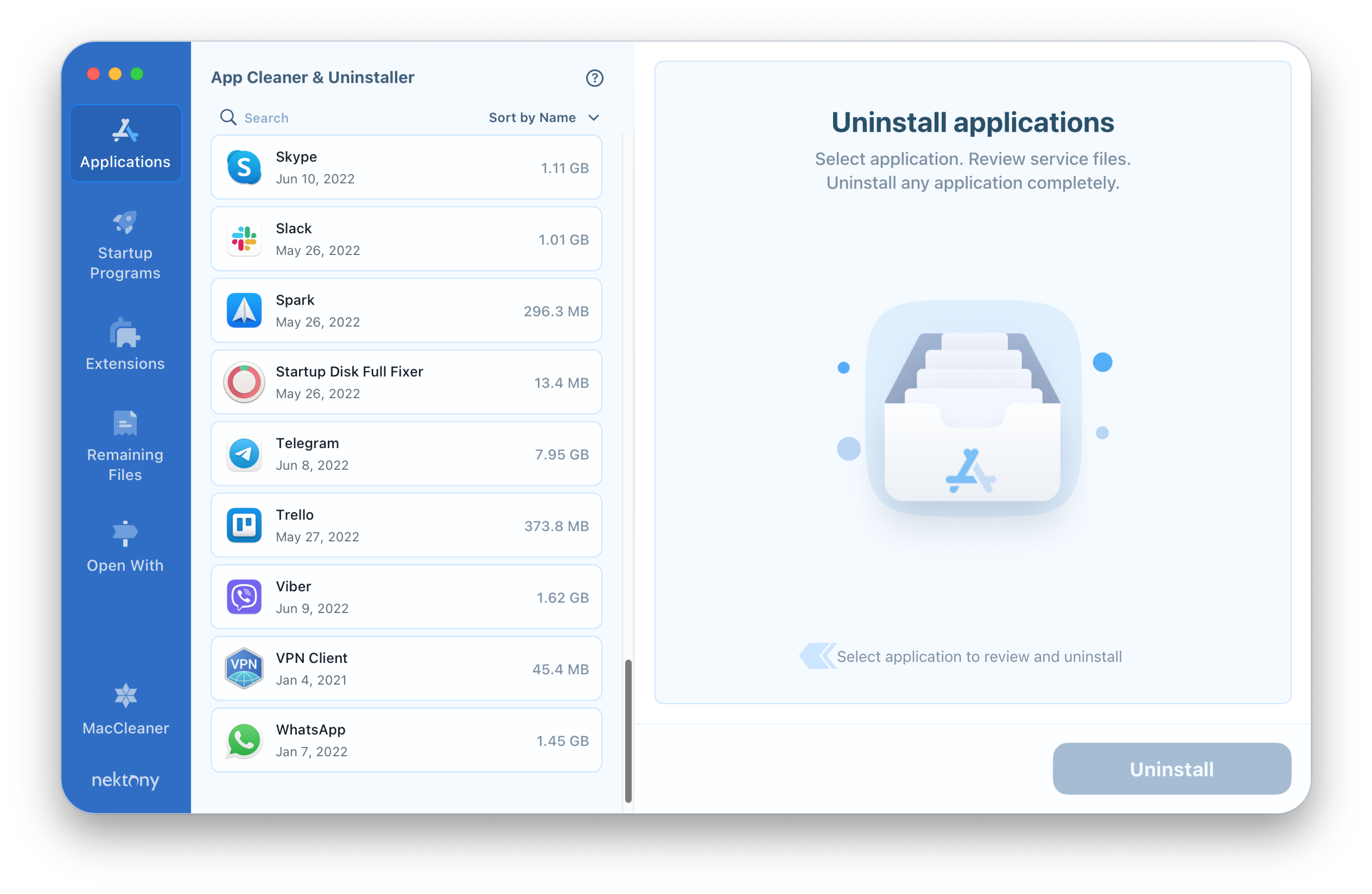 download the new version for ios App Cleaner Uninstaller