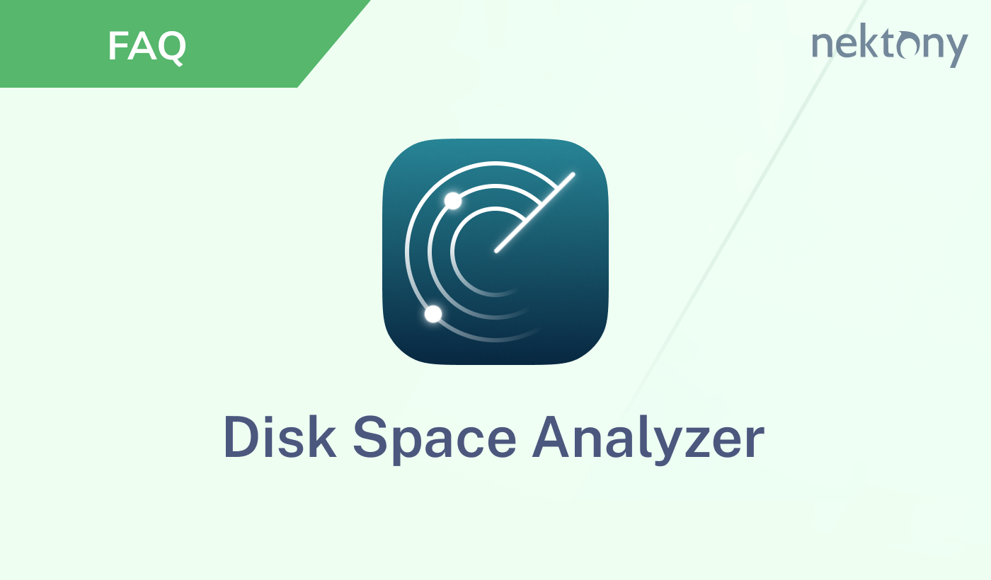 FAQ - Disk Space Analyzer