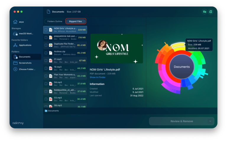 mac hard drive space analyzer