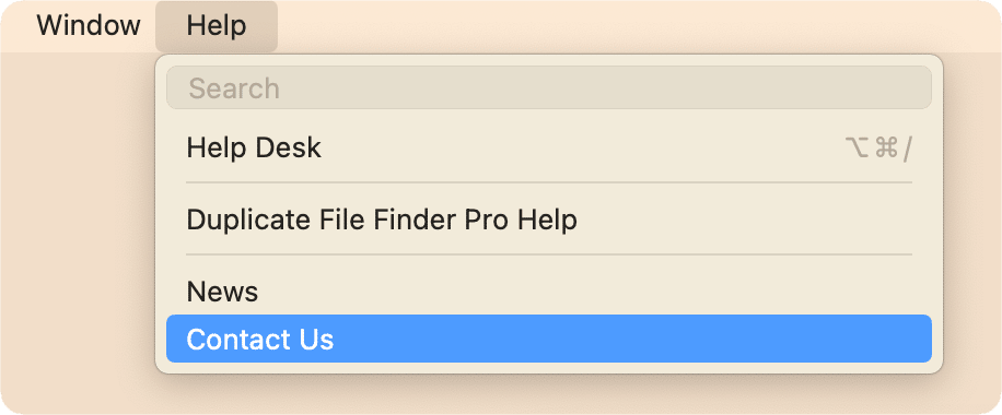 duplicate File Finder help