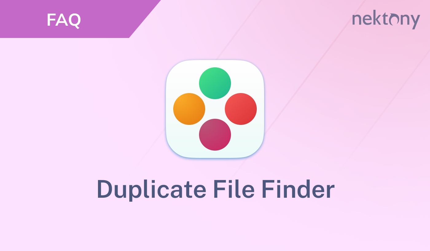 FAQ - Duplicate File Finder