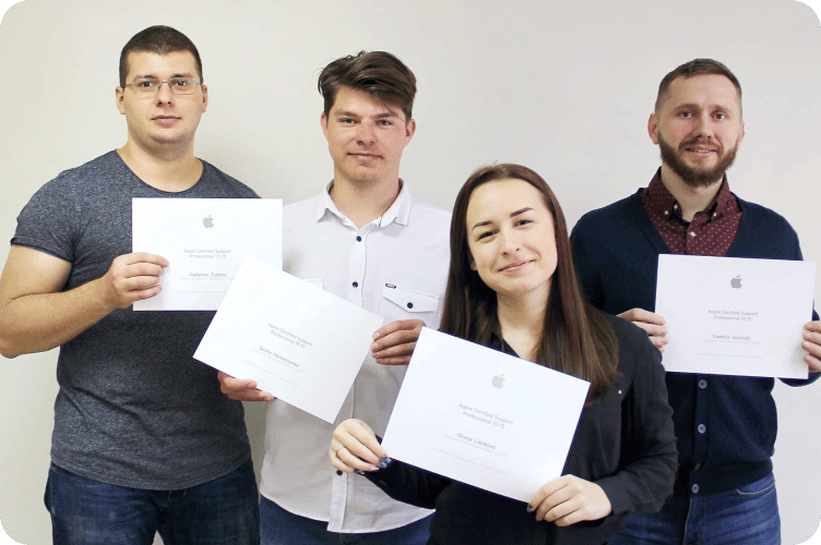 Nektony team with apple certificates