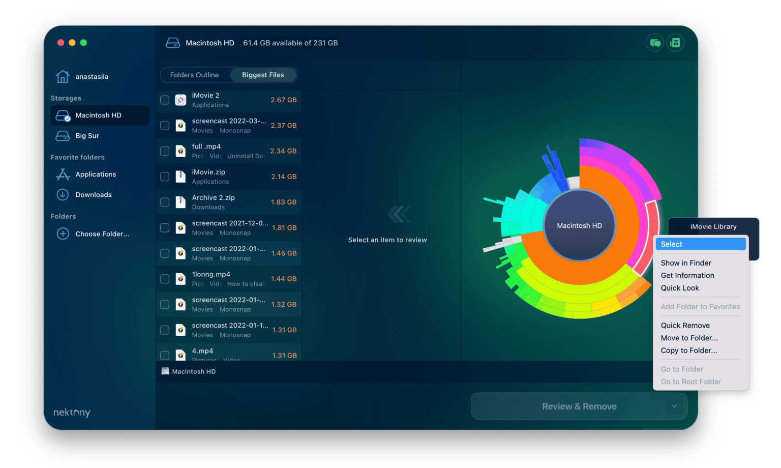 Disk Space Analyzer Help Page Disk Space Scanning