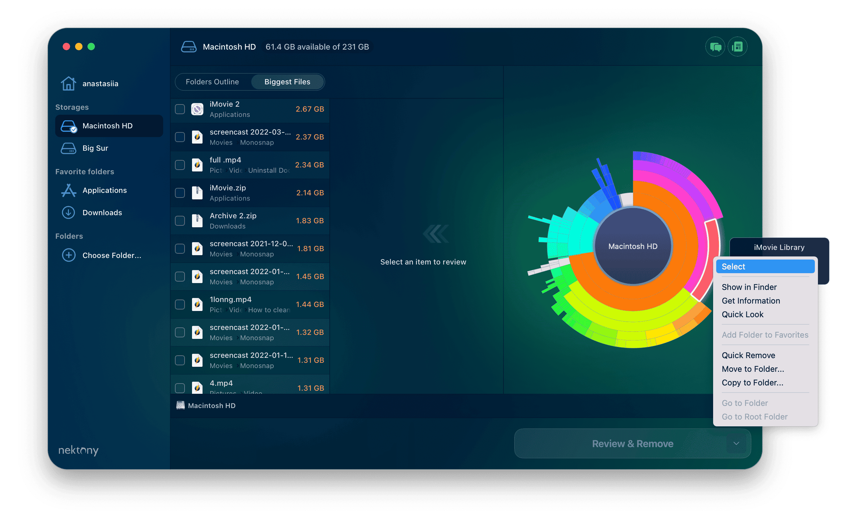 disk space visualizer app