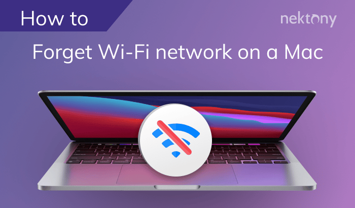 How to forget a Wi-Fi network on a Mac