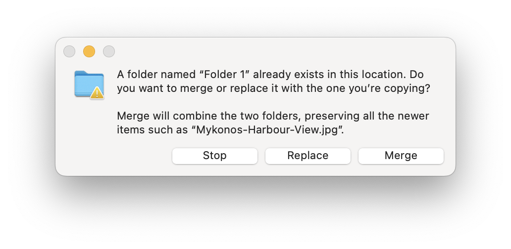 popup to merge files