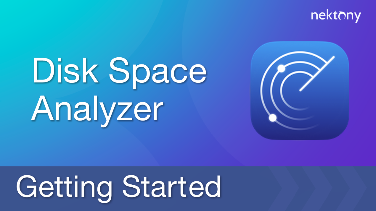 Disk Space Analyzer - How to Get Started