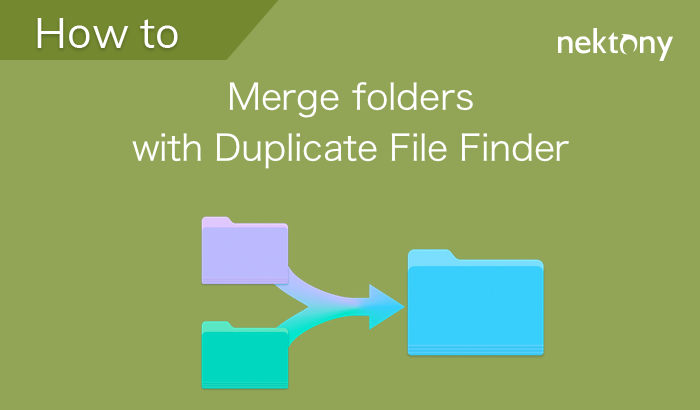 How to merge similar folders with Duplicate File Finder merge-folders-mac