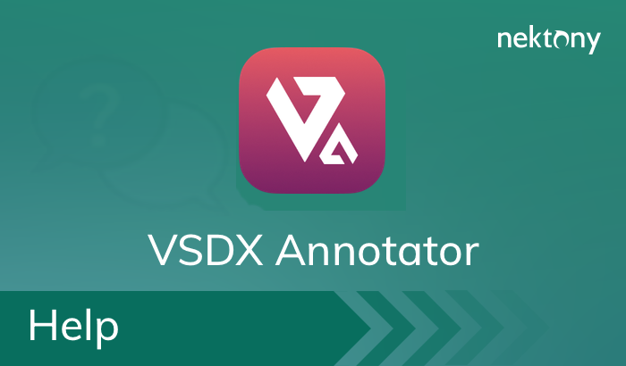Help - VSDX Annotator