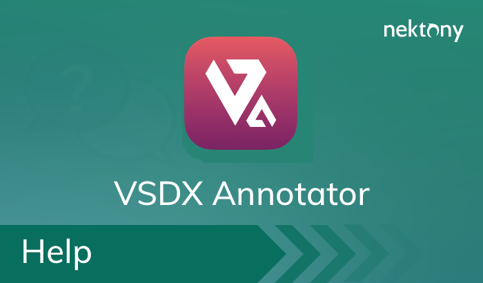 Help – VSDX Annotator