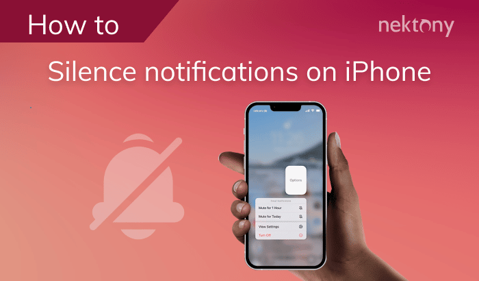 How to silence notifications on iPhone