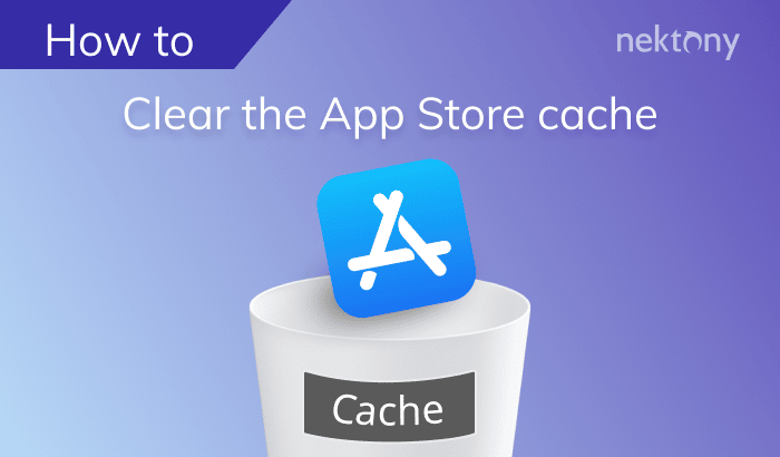 How to clear App Store cache