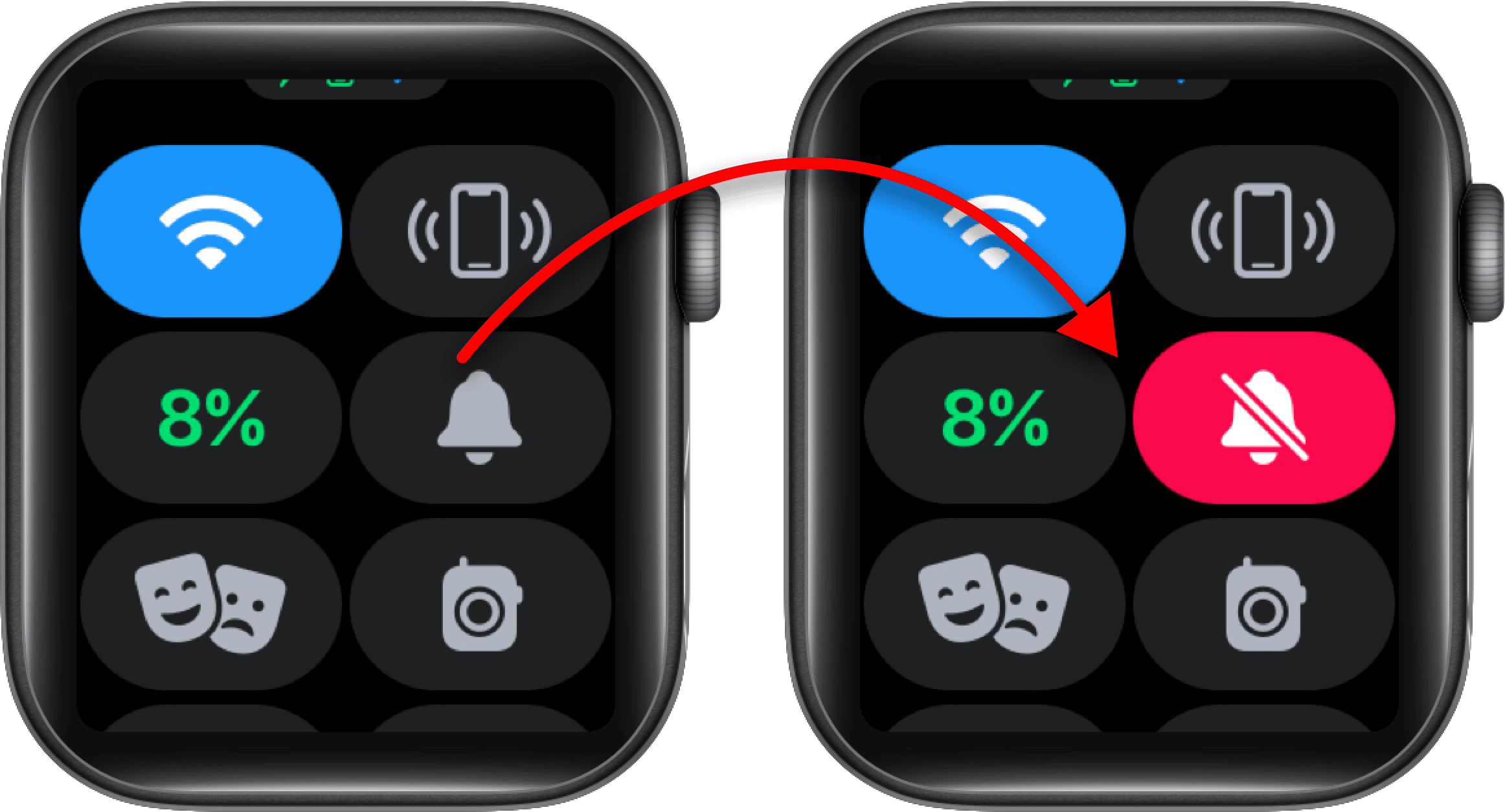 How to turn off online apple watch series 1