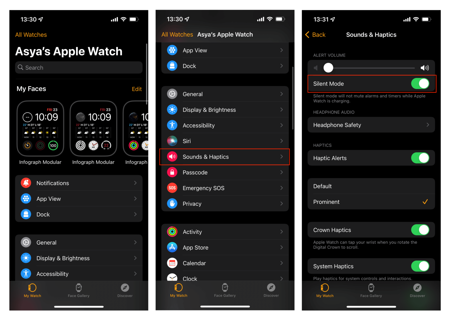 how-to-silence-apple-watch-nektony