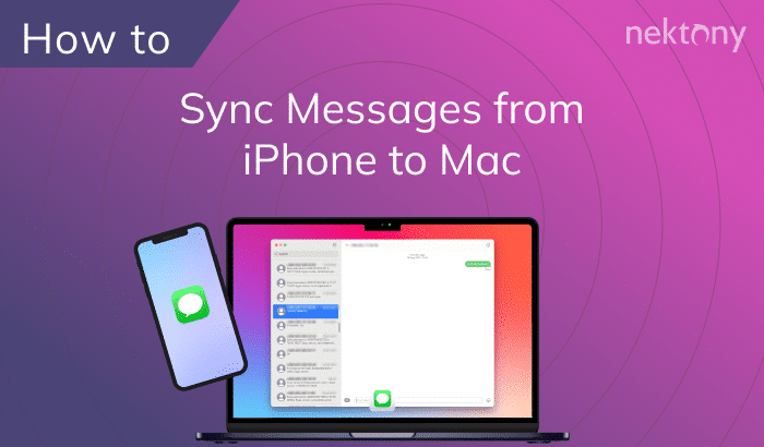 How To Sync Messages From IPhone To Mac Nektony