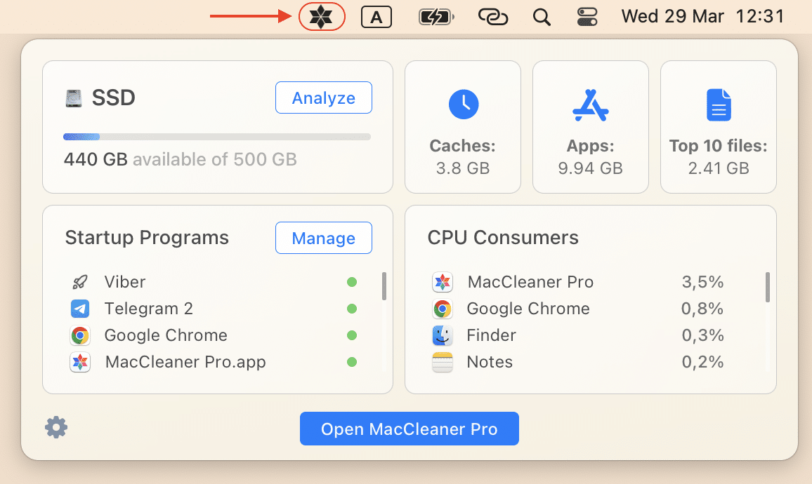 MacCleaner 3 PRO instal the new for android