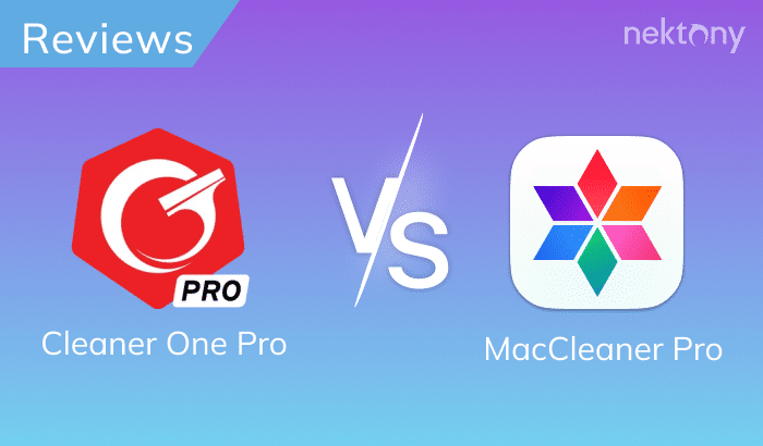 Cleaner One Pro vs. MacCleaner Pro