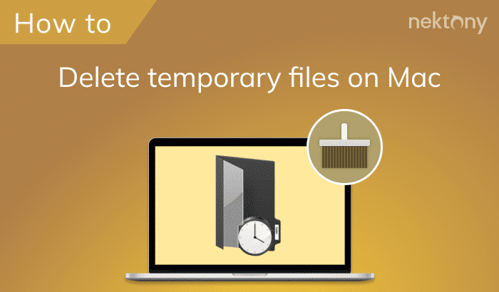 delete temp files on mac