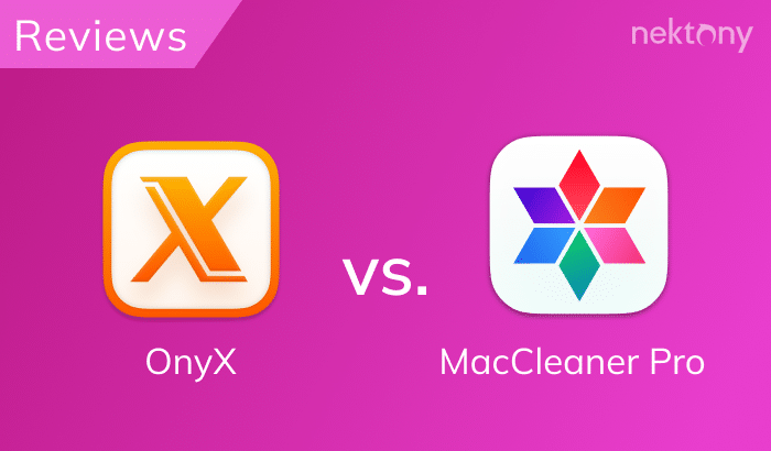 OnyX vs. MacCleaner Pro