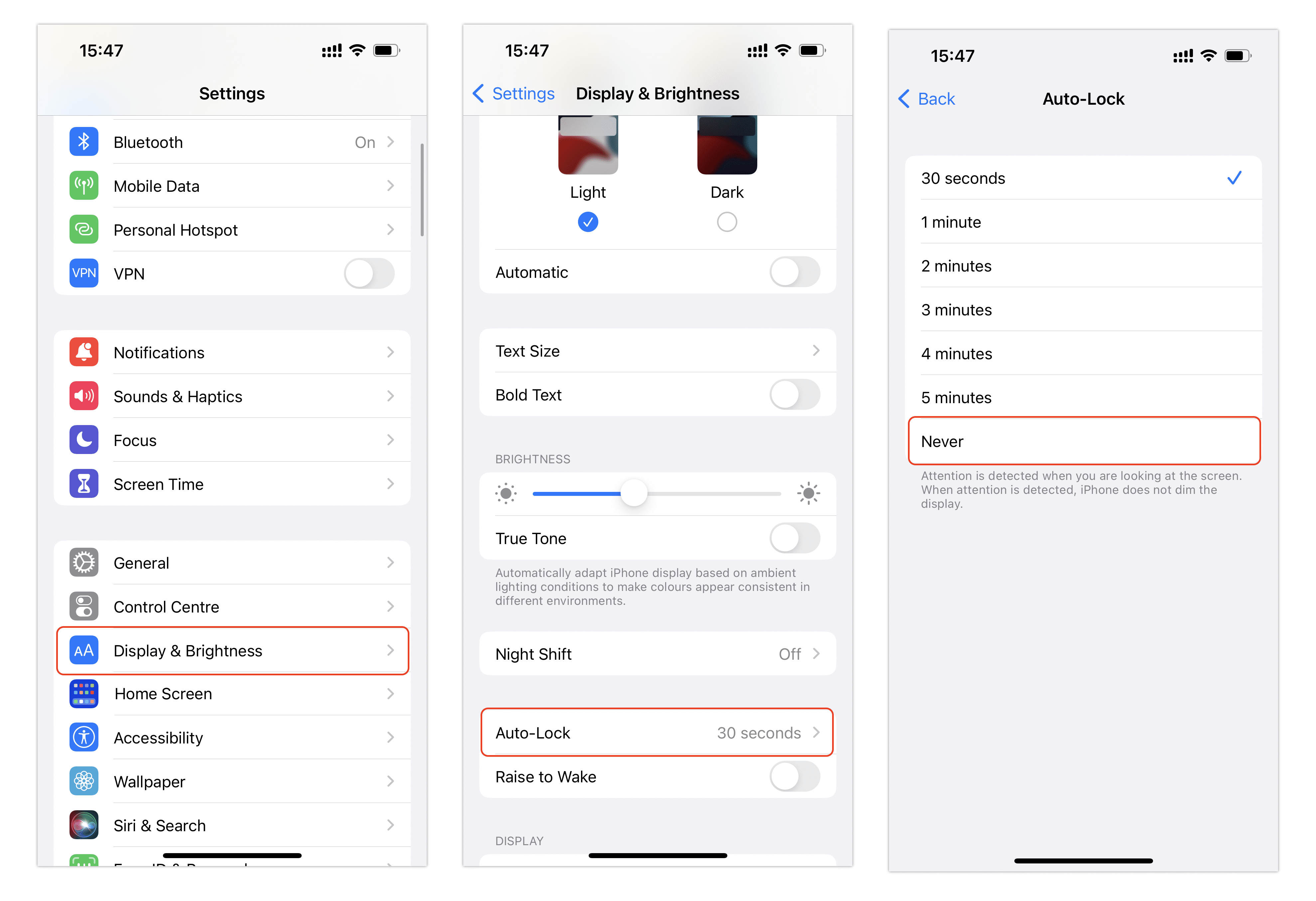 how-to-change-screen-timeout-on-iphone-nektony