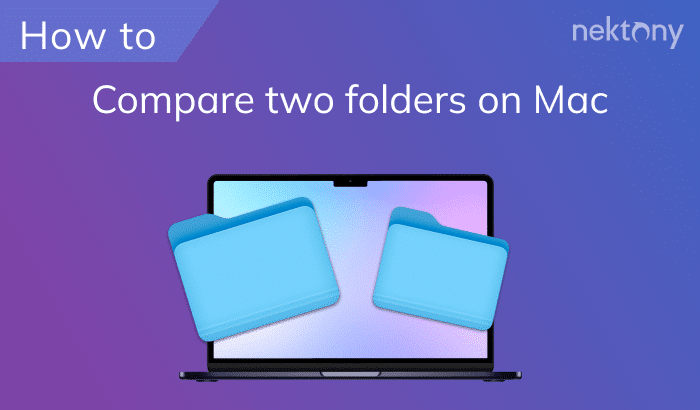 How to compare folders on Mac