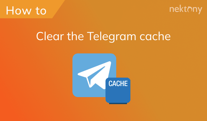 How to clear the Telegram cache