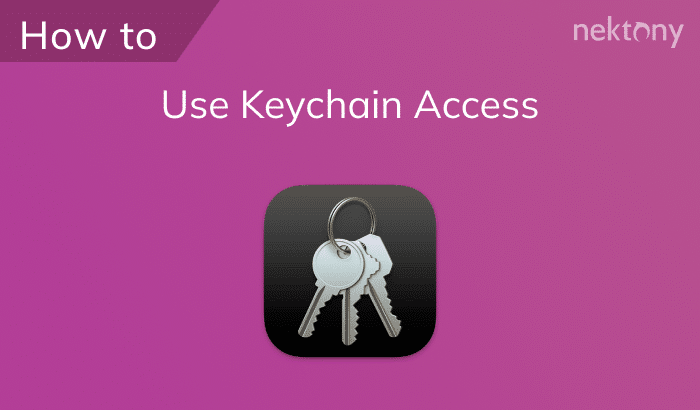 keychain access mac iphone
